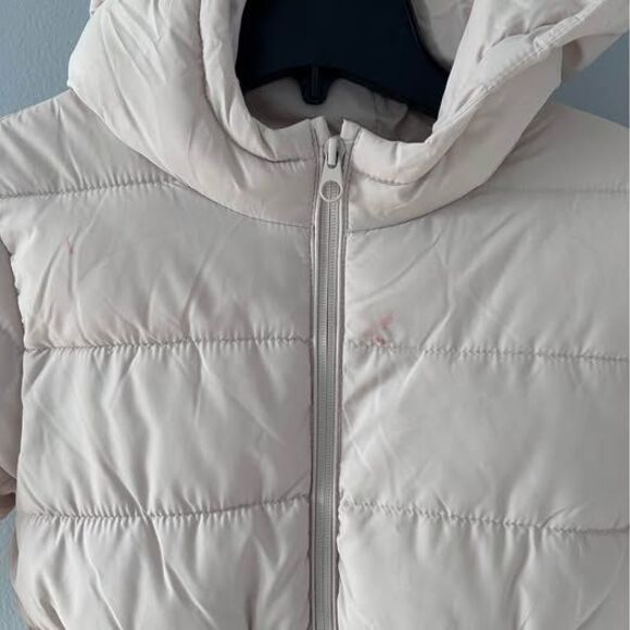 Girls Mango Winter Coat Size 8 Beige - Picture 2 of 6